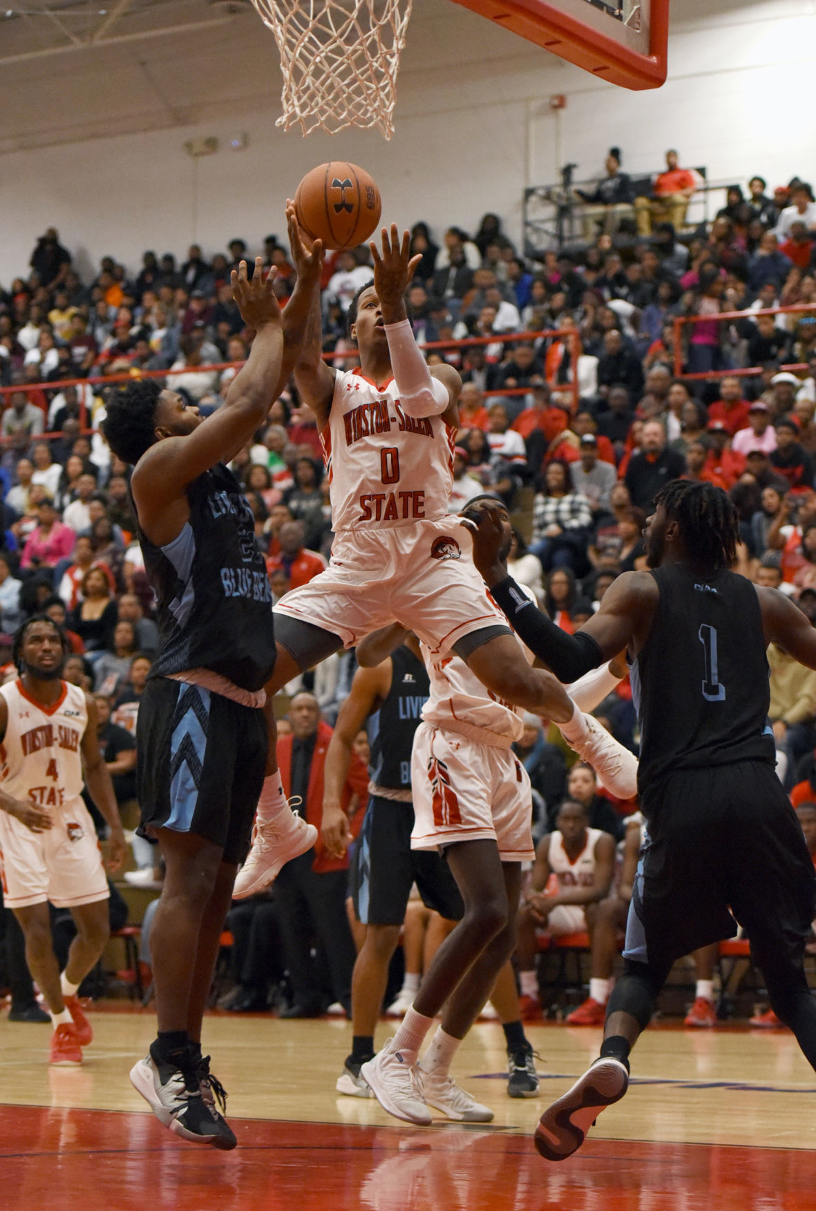 Livingstone v. Winston-Salem State baseketball